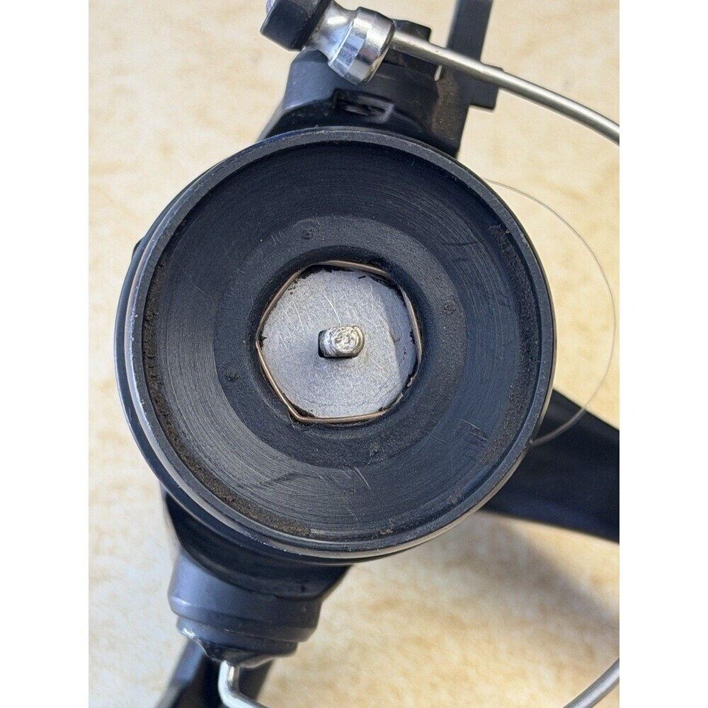Vintage Daiwa Long Cast-X DC 75X Spinning Fishing Reel Ball Bearing Graphite - Picture 8 of 11
